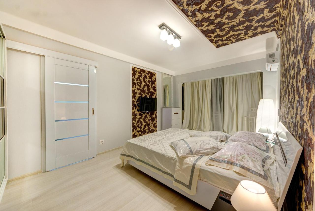 Luxurious 2K Apartment, Bolshaya Vasilkovskaya Street 145/1, Ocean Plaza Kiew Exterior foto